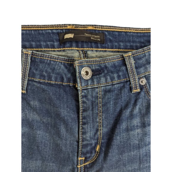 Levi’s Flatters & Flaunts Skinny Leg Jeans 12M - Picture 4 of 7